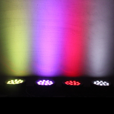 90w LED Par Can Sahne Işıkları 28 Derece Rgbw Çok Renkli El Feneri Disko İçin Led Dans Pisti