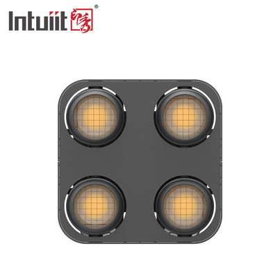 DMX512 Kontrol RGB LED Efekt Disko Işık Dört Kafa Led Kör Işık 1800K 3000K Ayarlanabilir