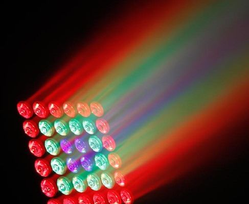 6 × 6 RGBW 4 In 1 LED Piksel Kontrol Kademesi Hareketli Kafa Işığı