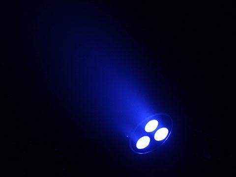 DMX512 3 LED RGBWA-UV Altı renk LED par ışık sahne olabilir