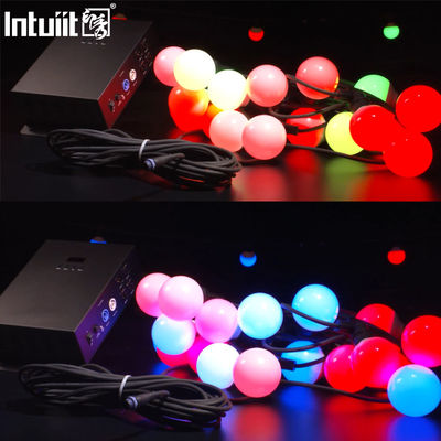 IP54 Çok Renkli Peri Işıkları Fiş 45m 60 LED'li RGB Noel Lambası