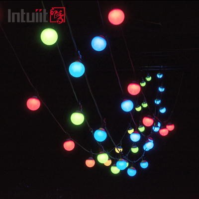 IP54 1x1.8W 5050 LED Dize RGBW dmx Akıllı Renk Değişen Ağaç Dekorasyon Lambası Noel Işıkları