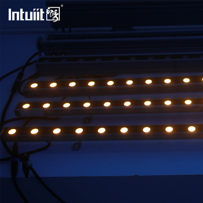 Dekoratif bina aydınlatma projektörü IP65 dış mekan lineer ışık 36w dmx rgb led duvar yıkayıcı