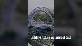 Aydınlatma armatürü su geçirmezlik testi