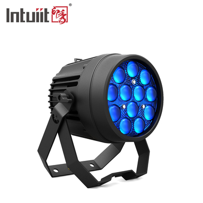 240V Kapalı Led Zoom Par 12 * 10w 4'ü 1 Arada RGBW Geniş Zoom 5-60 Derece Festival Sahne Işıkları