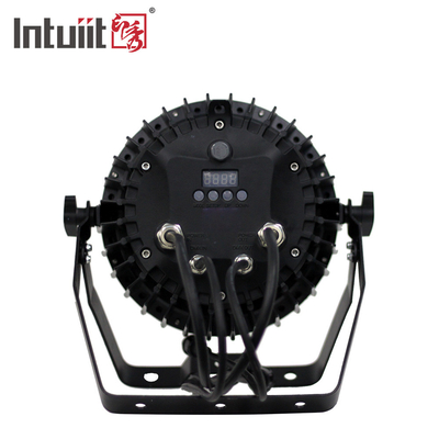 RGB 24x3W 3'ü 1 Arada Aydınlatma DJ Par Kutuları Alüminyum Alaşımlı DMX 512 Led Sahne Yıkama