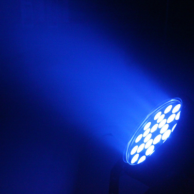RGB 24x3W 3'ü 1 Arada Aydınlatma DJ Par Kutuları Alüminyum Alaşımlı DMX 512 Led Sahne Yıkama
