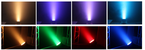 12 * Tri - 3W 3'ü 1 Arada Suya Dayanıklı LED Par Işık Kulübü Disko Dj Ekipmanları Düğün Sahne Aydınlatma Dekorasyonu