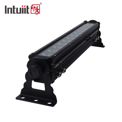 IP65 Dekorasyon LED Sahne Yıkama Işıkları 12 * 3W RGB 3'ü 1 Arada LED Duvar Yıkayıcı Işık Çubuğu