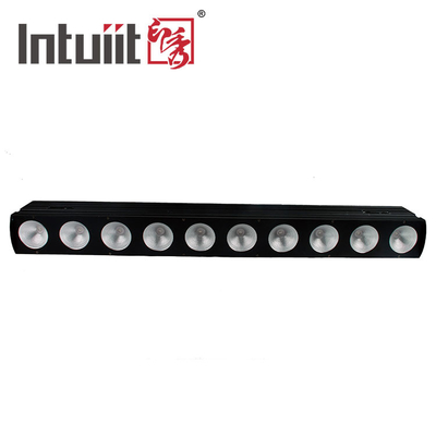 10 * Tri 9w Led Piksel Çubuğu 3'ü 1 Arada Cob Led Duvar Yıkayıcı Işık Rgb Bireysel Kontrol DMX512