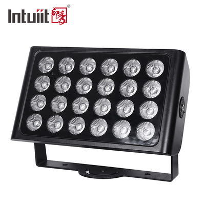 160w Açık Sahne Led Taşkın Işık 24pcs * 10w Rgbw 4'ü 1 Arada Led Taşkın Işık