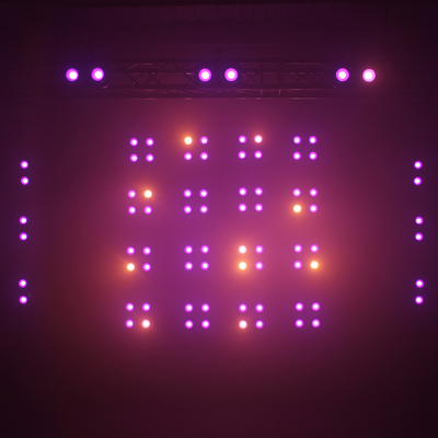 4x90w DMX512 Kontrollü RGB LED Sahne Işığı Alüminyum gövde IP65 ile su geçirmez körlük ışığı