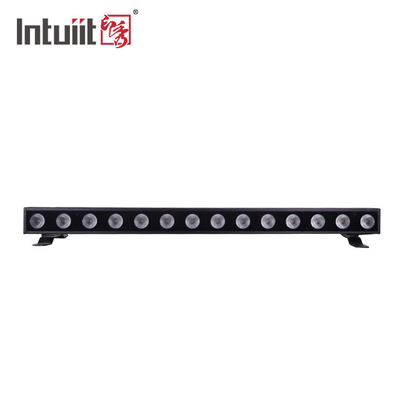 DMX512 14*10w RGBW 4in1 Pixel Led Duvar yıkayıcı çubuğu IP65 Su geçirmez Dj Düğün Şehir Etkinlikler Sahne Dışarıda Led Yıkama Işığı