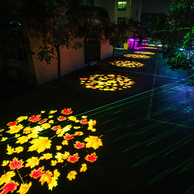 400w Gobo Projector Dış Kapı Ip65 Parlaklık Reklam Led Logo Işık Gobo Projector Depo Reklam Işıkları