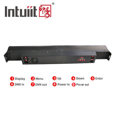8*15W RGB 3'ü 1 Arada İç Mekan COB Piksel Işık Çubuğu DMX Kontrollü LED Duvar Yıkama Işığı Cephe Düğün Etkinlik Konser Sahne Aydınlatması