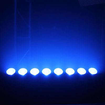8*15W RGB 3'ü 1 Arada İç Mekan COB Piksel Işık Çubuğu DMX Kontrollü LED Duvar Yıkama Işığı Cephe Düğün Etkinlik Konser Sahne Aydınlatması
