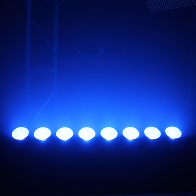 8x15W Led Duvar Yıkayıcı Dış Işık Çubuğu 3in1 Dmx512 Işıklarla Bina Dışarı için