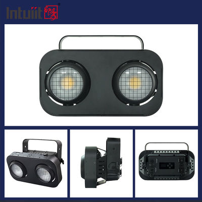 2 Göz Led Körlik Işığı Ip65 Dışarıdaki Seyirci Işığı DMX512 Cob Par Light 200w Tiyatro için Spotlight