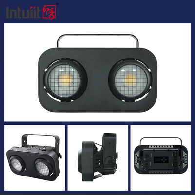 COB 2x90W İzleyici Kör 2 Göz Kör Sahne Işığı Strobe Işığı