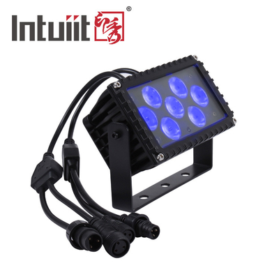 7x3W LED Dışarıdaki IP66 Ölçme Alüminyum Mimarlık Projeksiyonu Sel Işığı Cephe Işığı