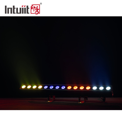 Yüksek güçlü 15x 10 W LED bina ışığı dmx 512 RGBWA led duvar yıkayıcı ışığı IP65 dmx kontrol led ışık çubuğu