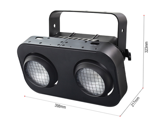 COB 2x90W İzleyici Kör 2 Göz Kör Sahne Işığı Strobe Işığı