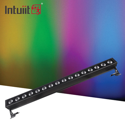 16*5w LED Pixel Bar 4 in 1 COB led duvar yıkama makinesi ışığı RGBW LED Bireysel Kontrol yıkama çubuğu