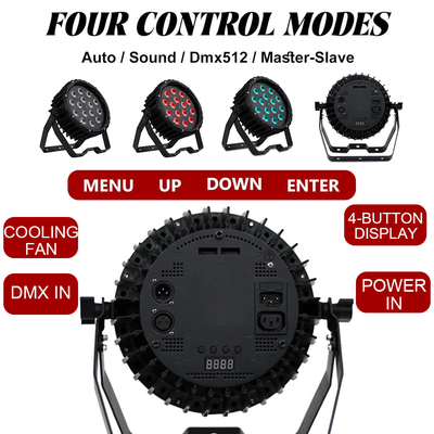 90w LED RGBW Duvar Yıkama Işığı DMX512 Sahne DJ Partisi Disko Bar Işık Gösterisi Ekranı