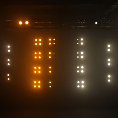 200W RGB 2'Sİ 1 ARADA DMX COB Par 2x100W 2 Gözlü LED İzleyici Kör Işığı 2 Gözlü Sıcak Soğuk Beyaz İzleyici Cob Işığı Düğün Barları İçin