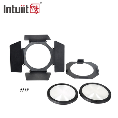 200W COB LED Par Light Cool White 4 in 1 Strobe Sahne Işığı DMX Kontrol DJ Disko Ekipmanı Sahne Işığı