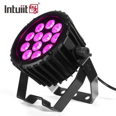 LED Par 12x3W RGBW Tam Renkli 4IN1 RGBW 4IN1 Parti Par Işık Led Düz Par Duvar Çamaşırhane Işık
