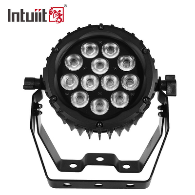 LED Par 12x3W RGBW Tam Renkli 4IN1 RGBW 4IN1 Parti Par Işık Led Düz Par Duvar Çamaşırhane Işık
