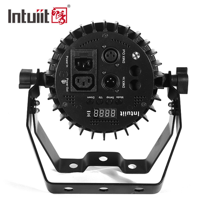 LED Par 12x3W RGBW Tam Renkli 4IN1 RGBW 4IN1 Parti Par Işık Led Düz Par Duvar Çamaşırhane Işık