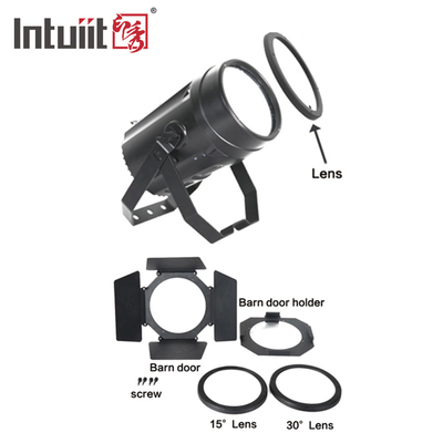 Yüksek Kaliteli Suya Karşıt IP65 DMX512 Par Spot 200w Cob Led Par Dış Evlilik için