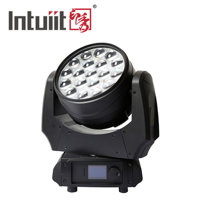 LED Hareketli Baş Fenerleri Yıkama Zoom 19X10W RGBW 4 in 1 LED Zoom Yıkama Hareketli Baş Dj Disko Sahne Işığı