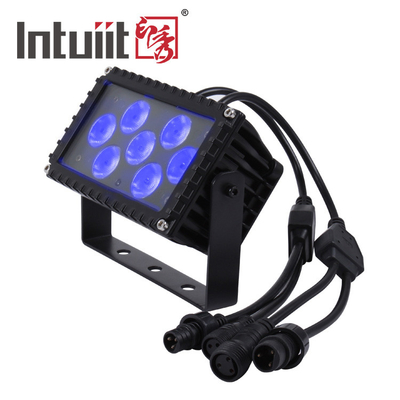 7x3W LED Dışarıdaki IP66 Su geçirmez 25 Derece Ölçme dökme Alüminyum Mimarlık Projeksiyon Fener Cephe Işığı