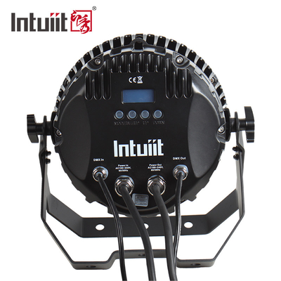 Dış 54 * 3w RGBW Sahne Par Işıklar IP65 Su geçirmez Konser Düğün 54 Parcan Sahne Dmx LED Işık