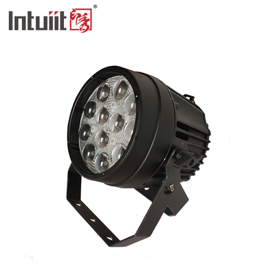 Alüminyum Alaşım LED Düz Par 12x10W RGBW 4in1 DMX512 Diskolar için Parti Sahne Düğün Konser Tiyatro Efekti Işıklandırması