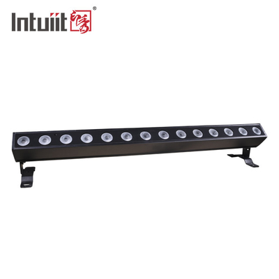 Sahne Led DMX Light Bar 14x10W RGBW 4IN1 LED Duvar Yıkama Işığı Strobe Duvar Yıkama Çubuğu Kilise Partisi için Dj Sahne
