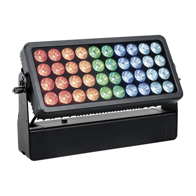 Dış DJ Etkinlik Kör Işıklama IP65 Şehir Rengi Duvar Yıkama Aygıtı Sahne 40X10W RGBW 4 in 1 LED Duvar Yıkama Cihazı Şehir Renkli Işık