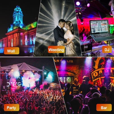 Dmx 16x5w 4in1 Su geçirmez sahne ışığı