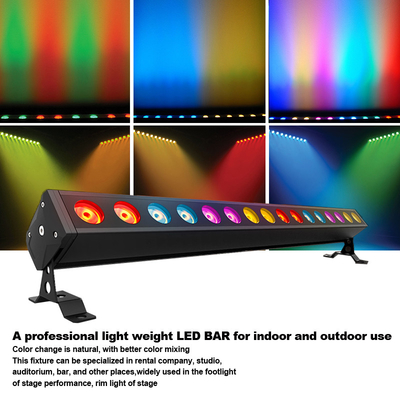 Dmx 16x5w rgbw 4in1 Su geçirmez sahne ışık powercon oditoryum barlar için led duvar yıkayıcı
