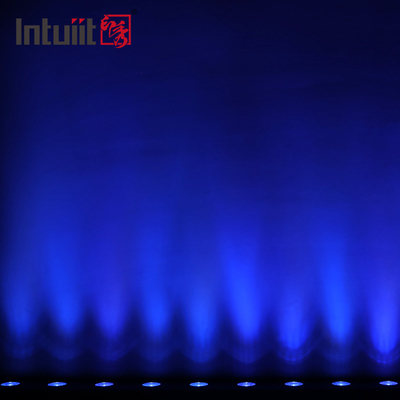 12x2W RGBW LED Sahne Işığı 4in1 Ses Aktif Kontrollü DJ Işığı Bar Kilisesi Düğün Işığı Led Duvar Çamaşırları