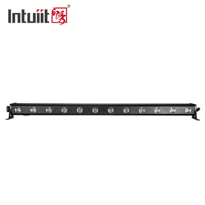 12x2W RGBW LED Sahne Işığı 4in1 Ses Aktif Kontrollü DJ Işığı Bar Kilisesi Düğün Işığı Led Duvar Çamaşırları