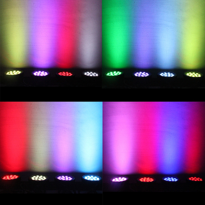 Sahne için LED DJ Par Işıkları - 90W LED Par Can Light RGBW DMX Düğün Kilise Etkinlikleri Partisi için Kontrol Yıldırımları