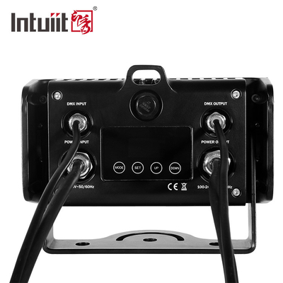 6x5w RGBW 4 in 1 LED Fırtına Işığı IP65 Su geçirmez Düz Spotlight Açık Hava Performansı Arkaplan DJ Disko Sahne Par Işığı