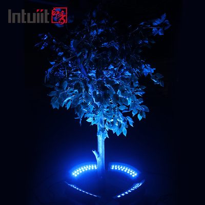 Led Tree Hug Lamp dış mekan dmx512 36W RGBW renkli bahçe nokta ışığı manzara aydınlatma IP65 Alüminyum led hug ağaç ışığı