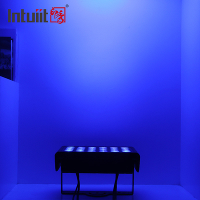 Su geçirmez 24pcs 160w LED Fırtına Işığı RGBW 4 In 1 Şehir Renkli Işık 24*10w Dış LED Duvar Yıkamacı Sahne Işıkları