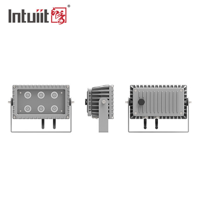 Su geçirmez IP65 LED Fasad Fener Kare RGBW LED Fener Dış Çevre Bina Bahçesi için