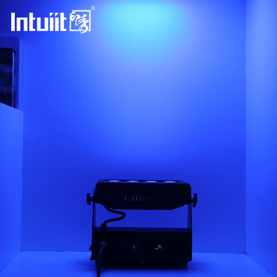 8X15W RGBW 4'te 1 LED Yüklü Işıklar Pil ile çalışan Sahne Işıkları DJ Işıkları Uzaktan ve DMX Kontrolü